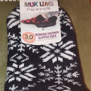 Muk Luks Cozy Up Your Life Women's Thermal Slipper Socks 3.0 TOG Rating